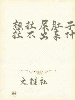 想拉屎肚子疼又拉不出来什么原因