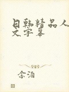 日韩精品人妻中文字幕