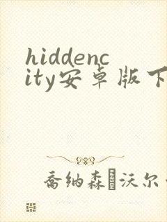 hiddencity安卓版下载