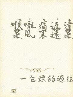 喉咙痛流清鼻涕是风寒还是风热