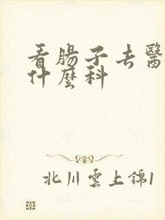 看肠子去医院挂什么科