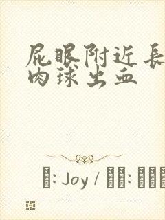 屁眼附近长了个肉球出血封面