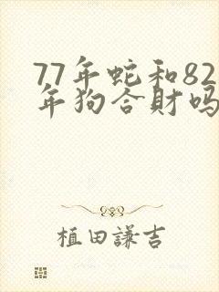 77年蛇和82年狗合财吗封面
