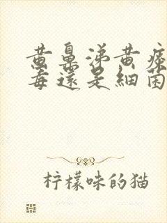 黄鼻涕黄痰是病毒还是细菌感染