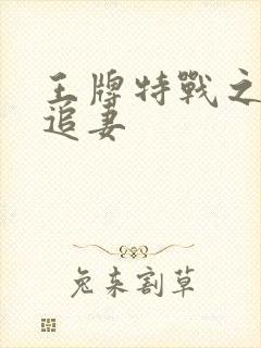 王牌特战之军少追妻