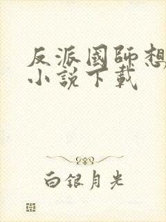 反派国师想转正小说下载封面