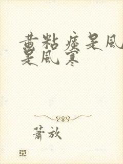 黄粘痰是风热还是风寒