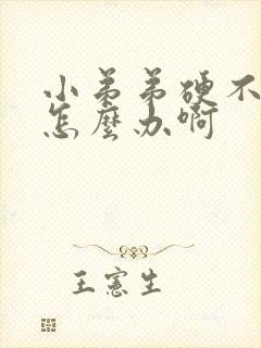 小弟弟硬不起来怎么办啊封面