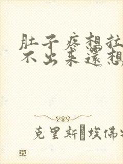 肚子疼想拉屎拉不出来还想吐