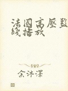 法国高压监狱在线播放