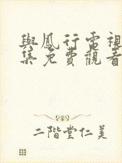 与凤行电视剧全集免费观看完整版封面