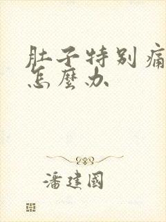 肚子特别痛拉稀怎么办