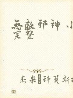 无敌邪神 小说完整