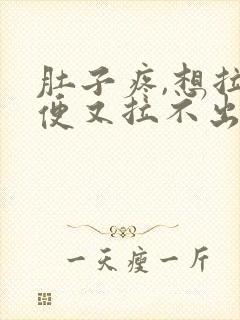 肚子疼,想拉大便又拉不出来是什么原因