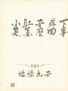 小肚子疼下坠疼是怎么回事封面