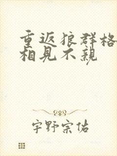 重返狼群格林2相见不亲