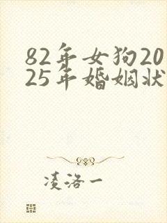82年女狗2025年婚姻状况