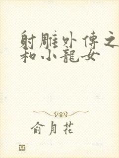 射雕外传之黄蓉和小龙女