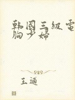 韩国三级电影大胸少妇