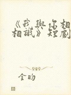 《我与你相见不相识》短剧封面
