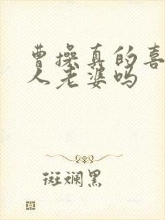 曹操真的喜欢别人老婆吗