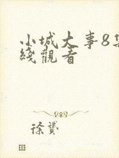 小城大事8集在线观看
