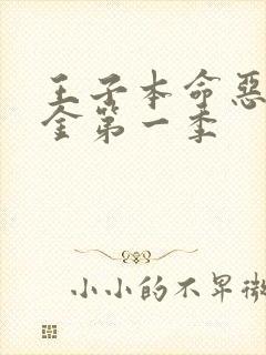 王子本命恶役千金第一季