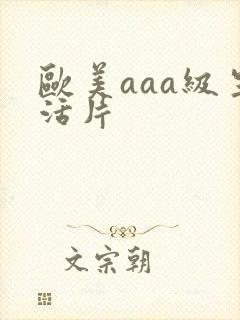 欧美aaa级生活片