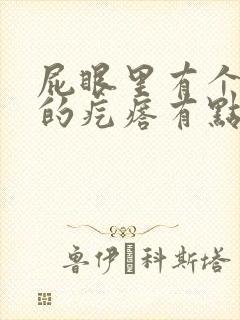 屁眼里有个硬硬的疙瘩有点疼