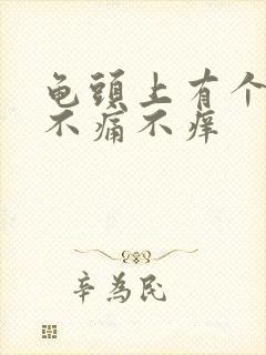 龟头上有个红点不痛不痒