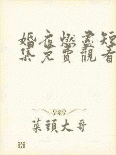 婚夜燃尽短剧全集免费观看