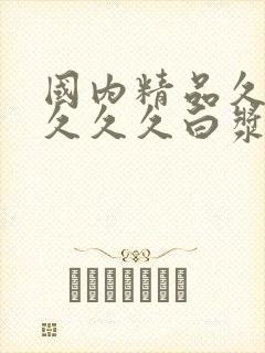 国内精品久久久久久久白浆