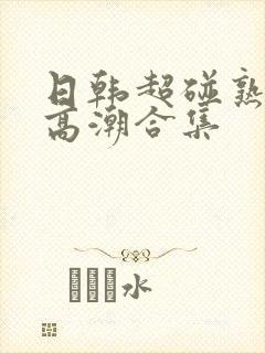 日韩超碰熟女阿高潮合集