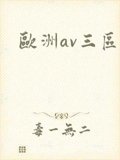欧洲av三区