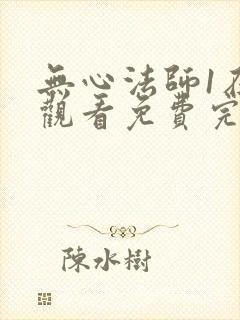 无心法师1在线观看免费完整版封面