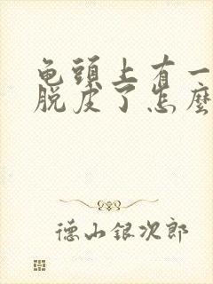 龟头上有一小块脱皮了怎么回事封面