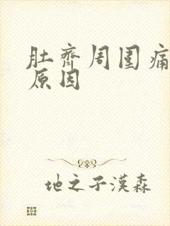 肚齐周围痛什么原因封面