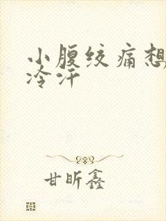 小腹绞痛想吐冒冷汗