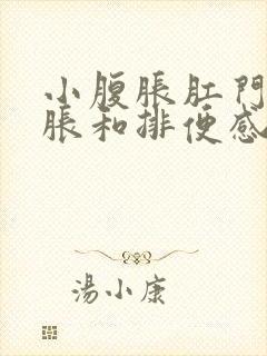 小腹胀肛门有坠胀和排便感