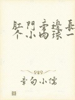 肛门旁边长了一个小肉球一碰就疼