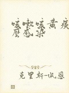 咳嗽咳黄痰是什么感染