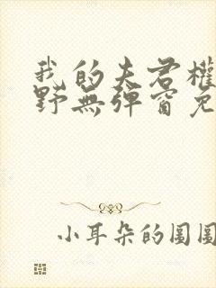 我的夫君权倾朝野无弹窗免费阅读