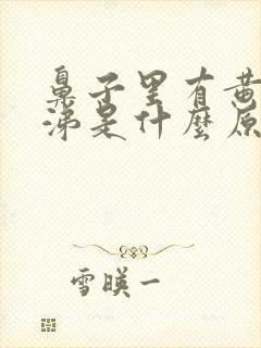 鼻子里有黄稠鼻涕是什么原因