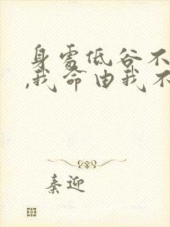 身处低谷不自弃,我命由我不由天的意思