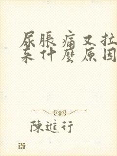 尿胀痛又拉不出来什么原因