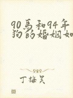 90马和94年狗的婚姻如何