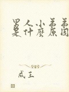 男人小弟弟不硬是什么原因封面