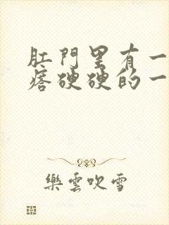 肛门里有一个疙瘩硬硬的一碰就疼封面