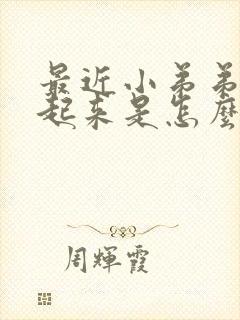 最近小弟弟勃不起来是怎么了封面