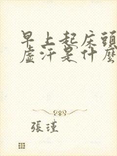 早上起床头晕出虚汗是什么原因引起的